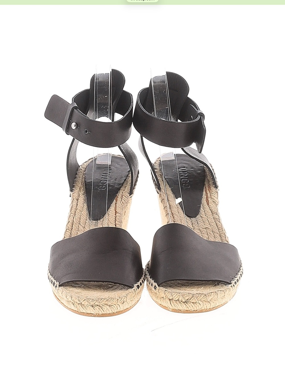 Vince Espadrille Wedge Sandals with Ankle Strap